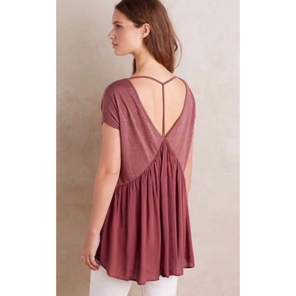 NWT - S - Meadow Rue Raspberry Trapeze Top